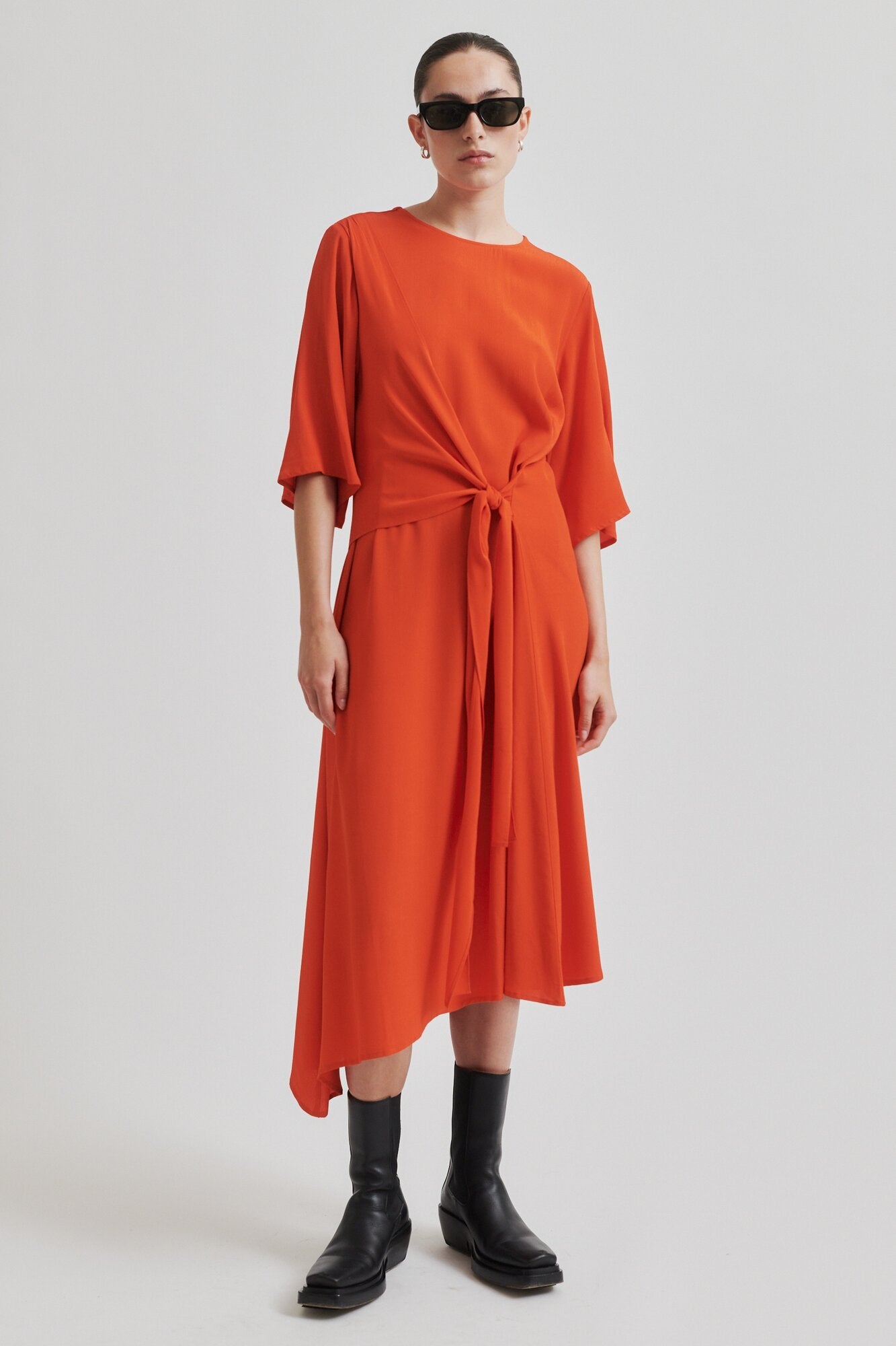 Elvas midi kjole - Poinciana